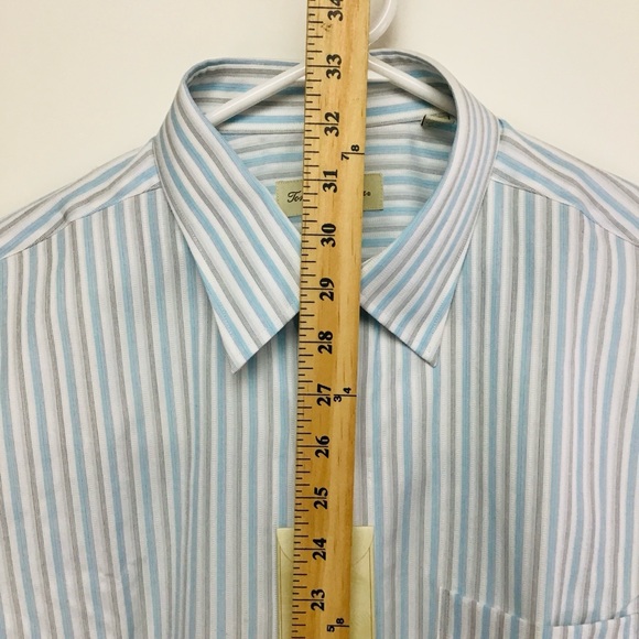 NWT Tommy Bahama men’s long sleeve button up dress shirt 16 32/33 - Picture 8 of 10